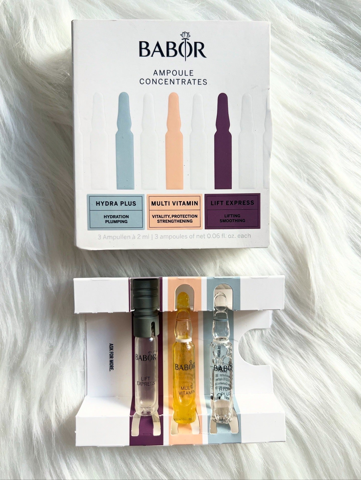 Babor 3 ampule Travel Set