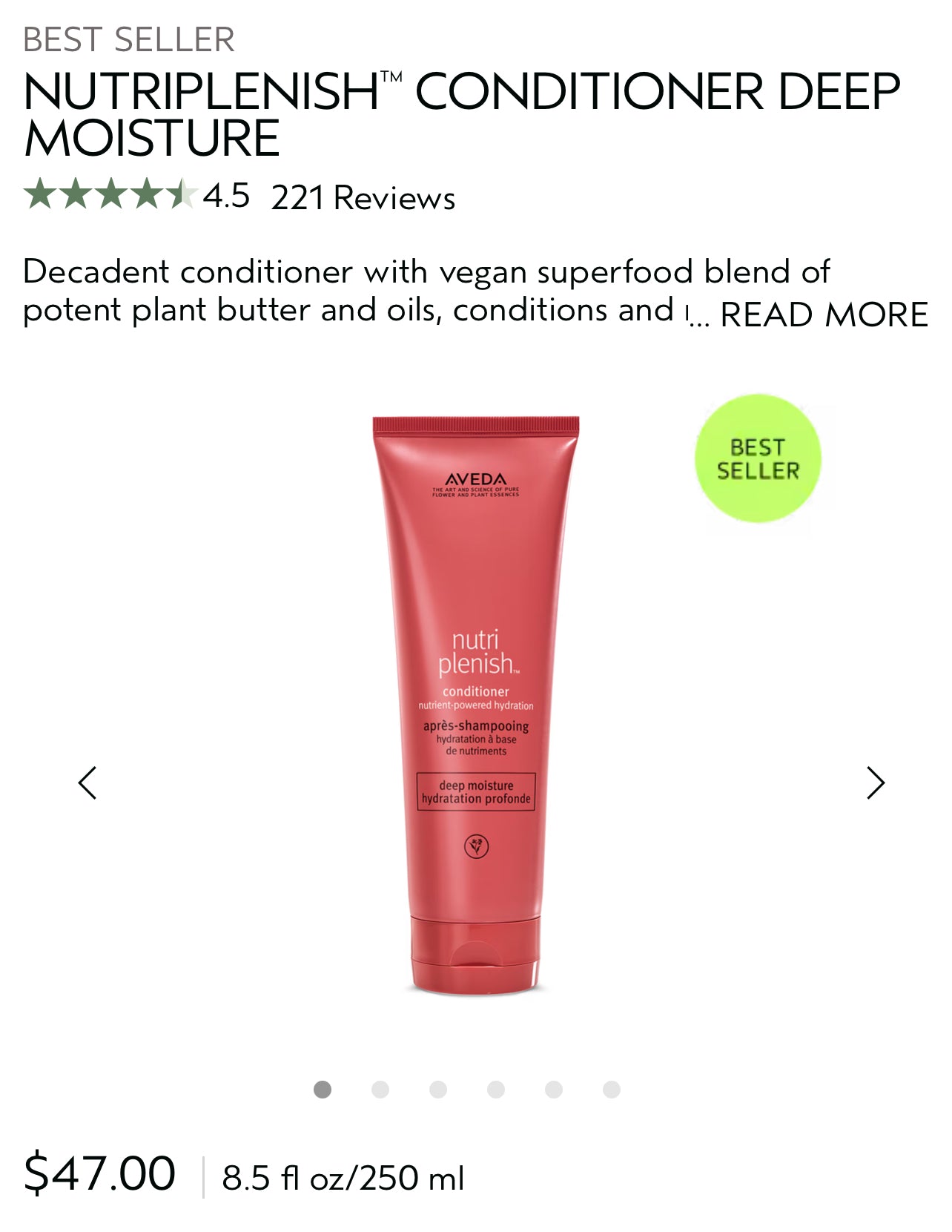 Aveda Nutriplenish ( 1 sachet )