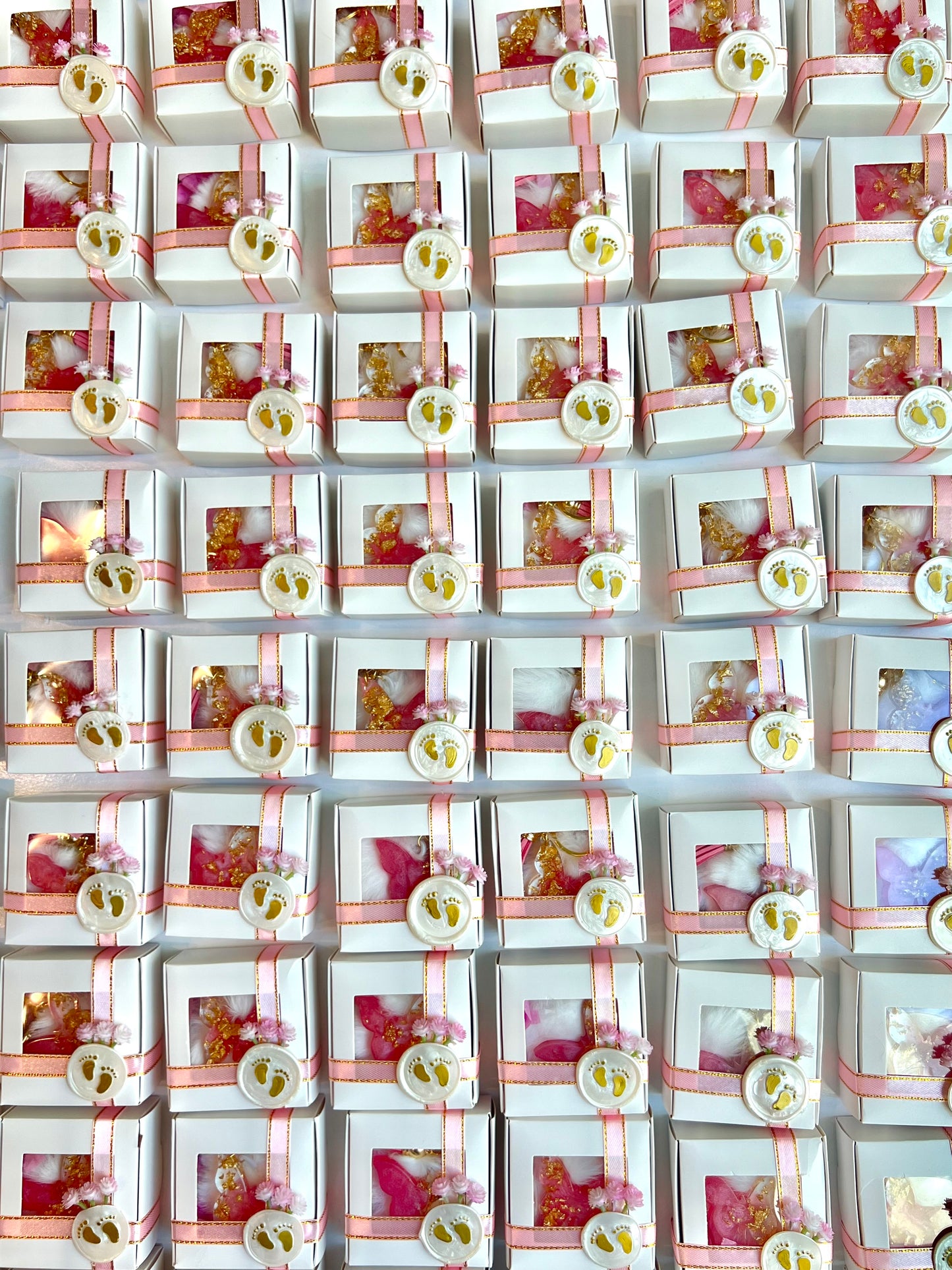 Pink Butterfly Keychain