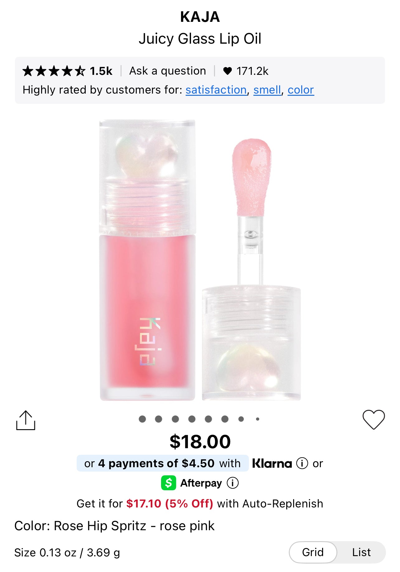 Kaja Plumping Lip Oil 4ml