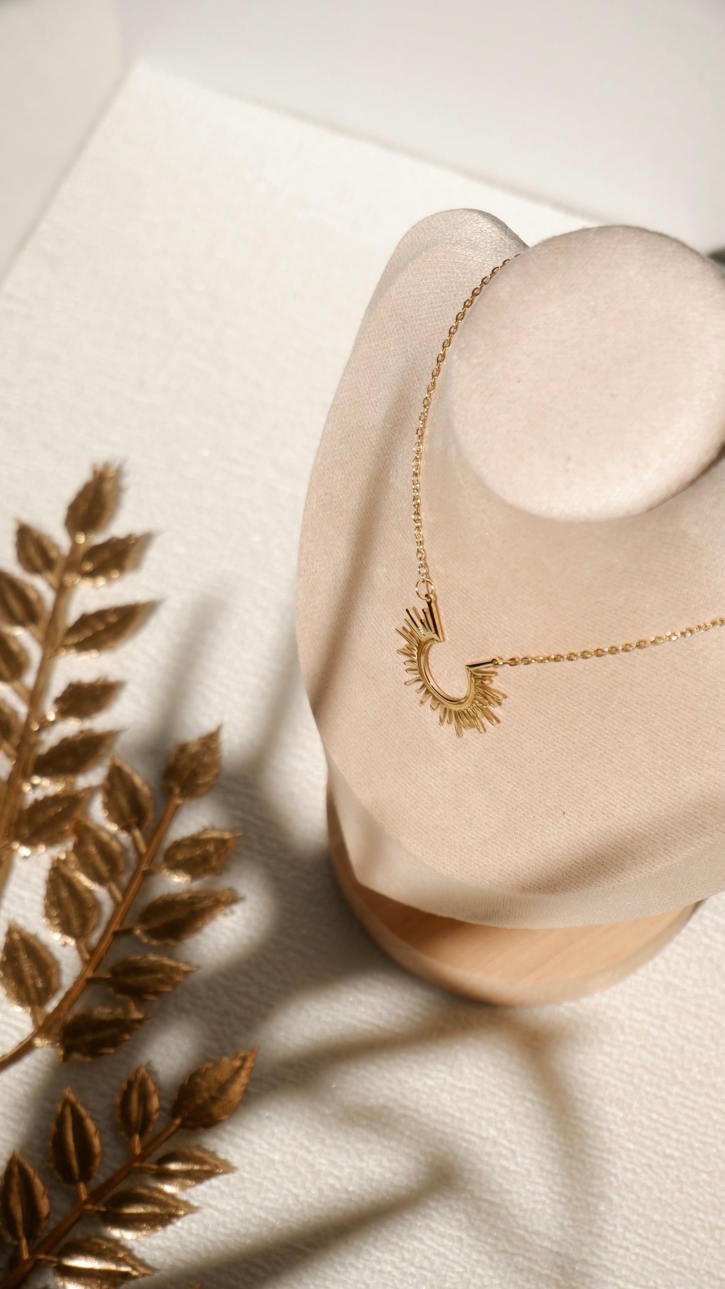 Golden Sun Necklace