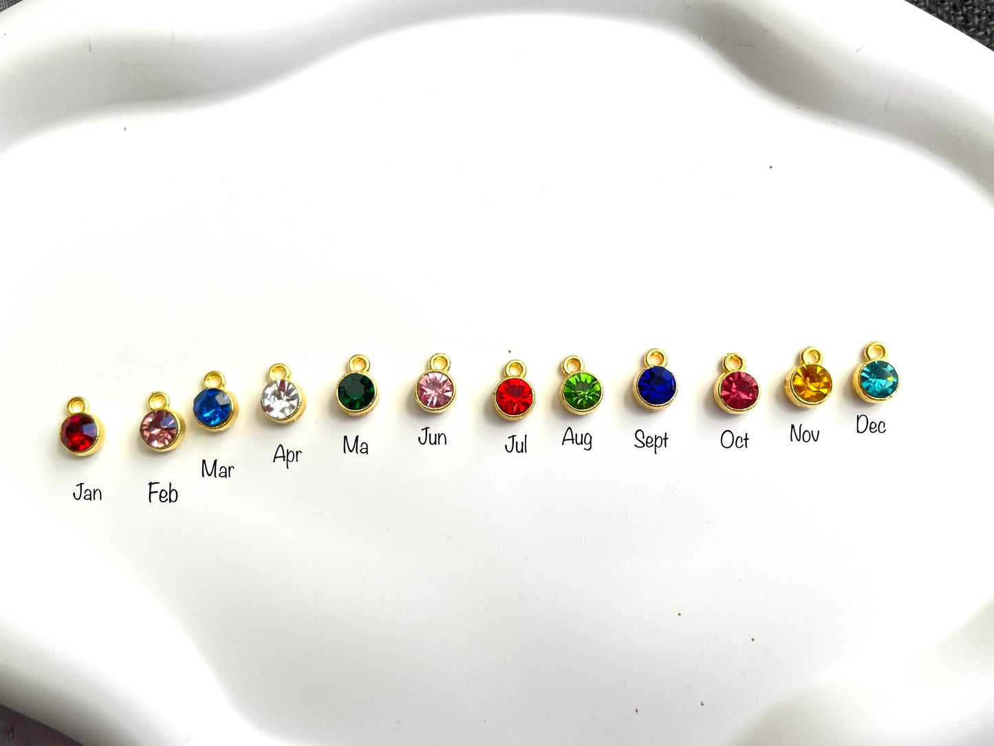 Personalized Name Necklace with Birthstone