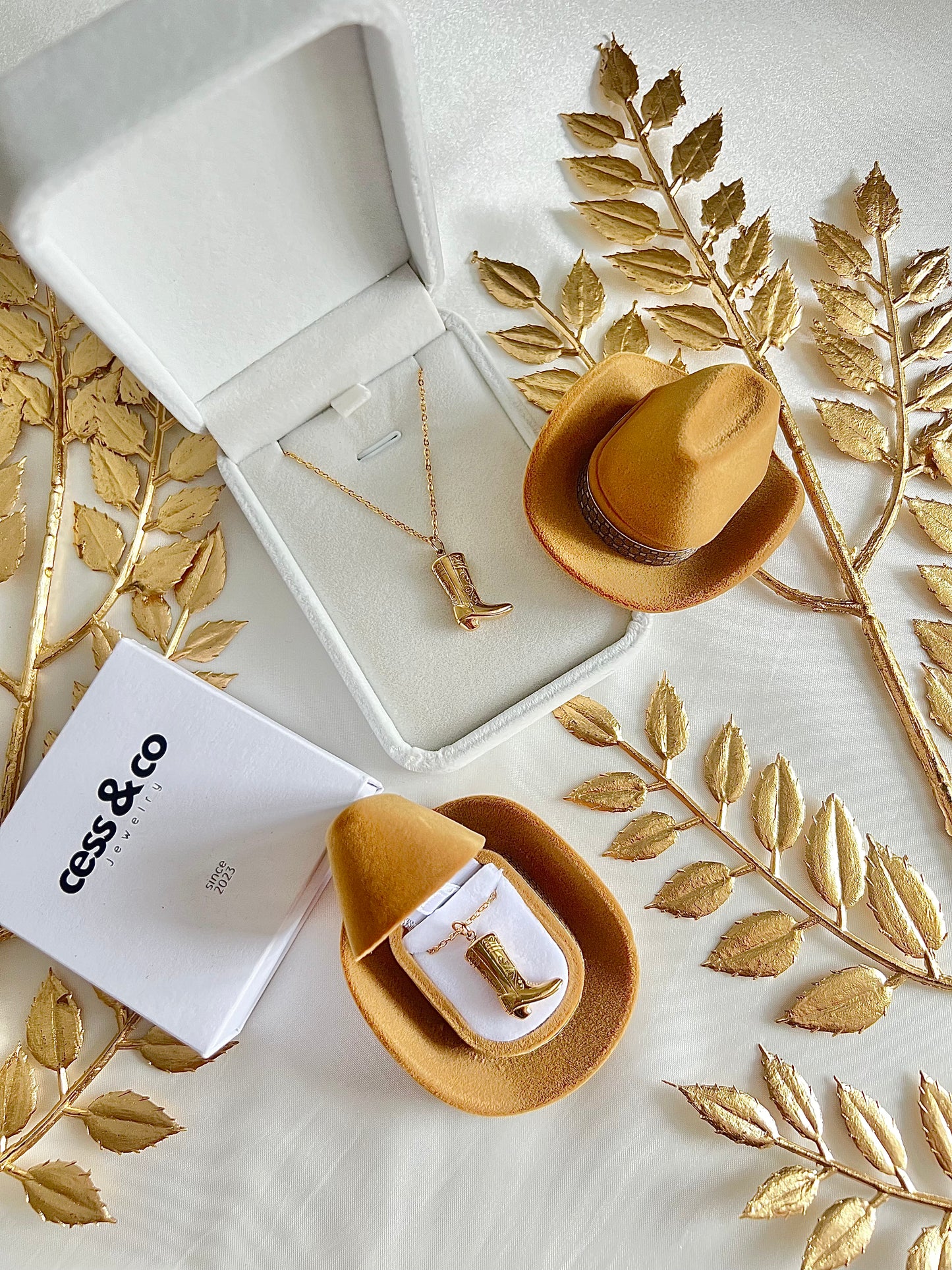 Cowboy Boot Necklace