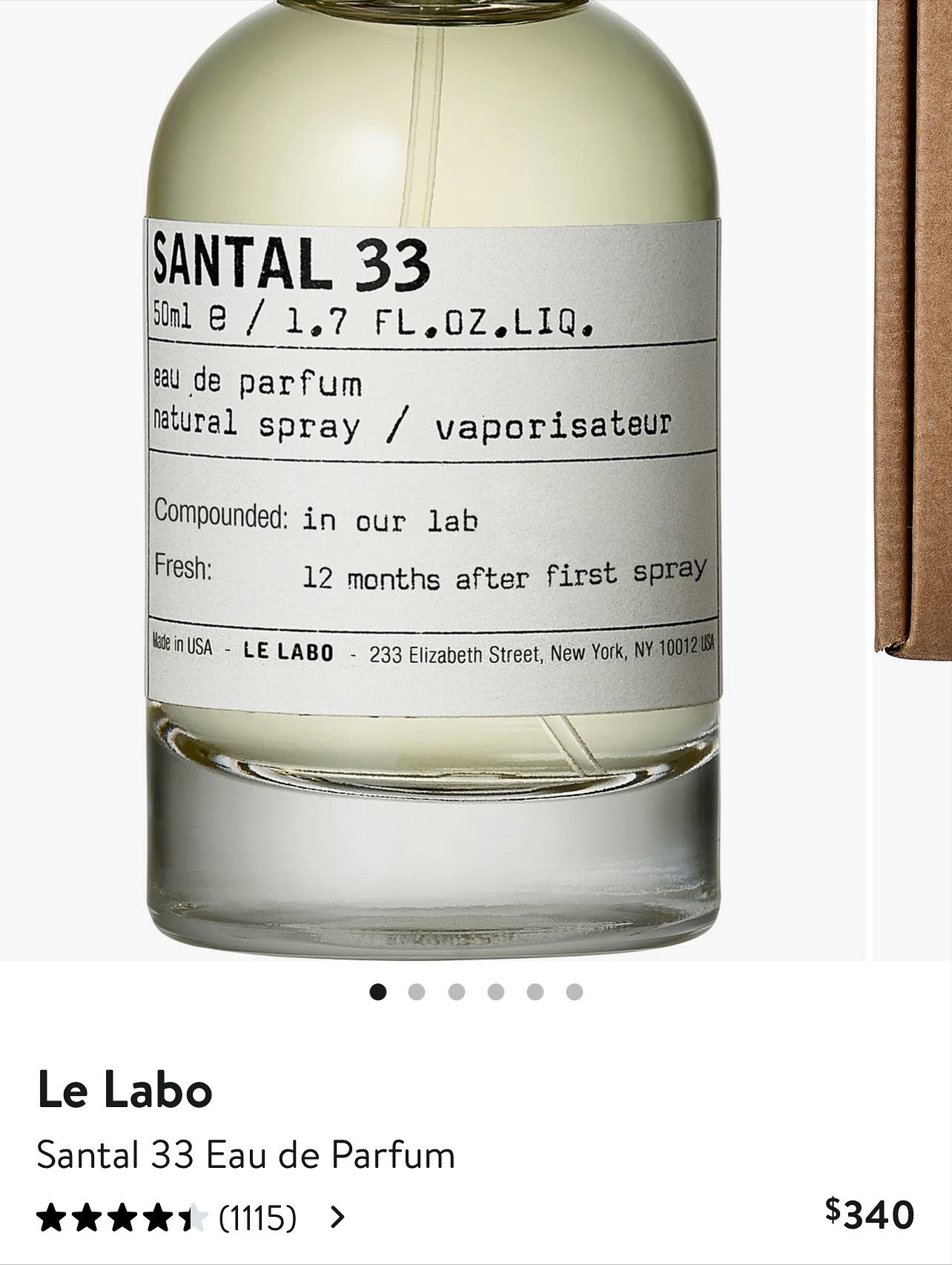 Le Labo Perfume Sampler Trio