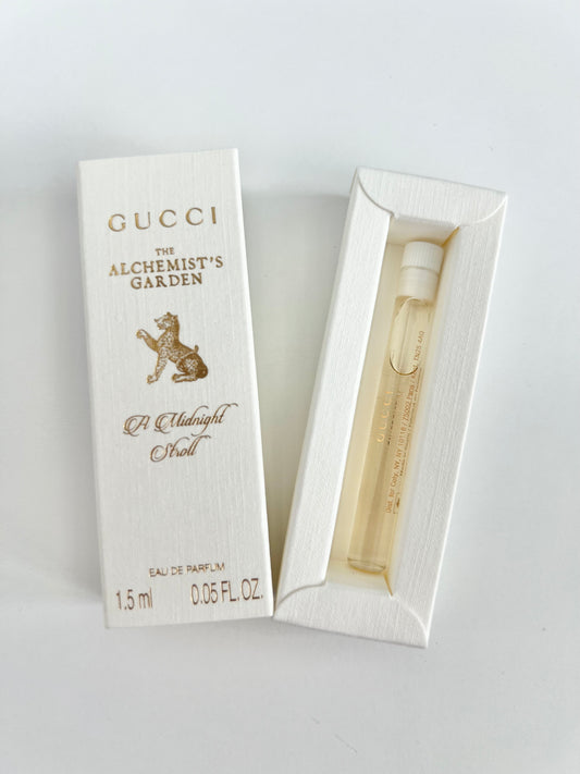 Gucci The Alchemist Garden- A Midnight Stroll 1.5 ml Parfum Sampler
