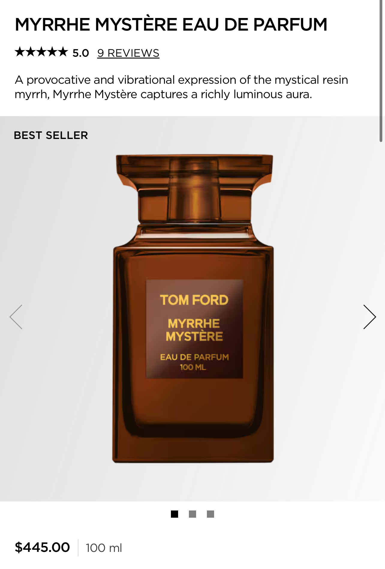 Tom Ford Mystere 2ml EDP (One Vial)