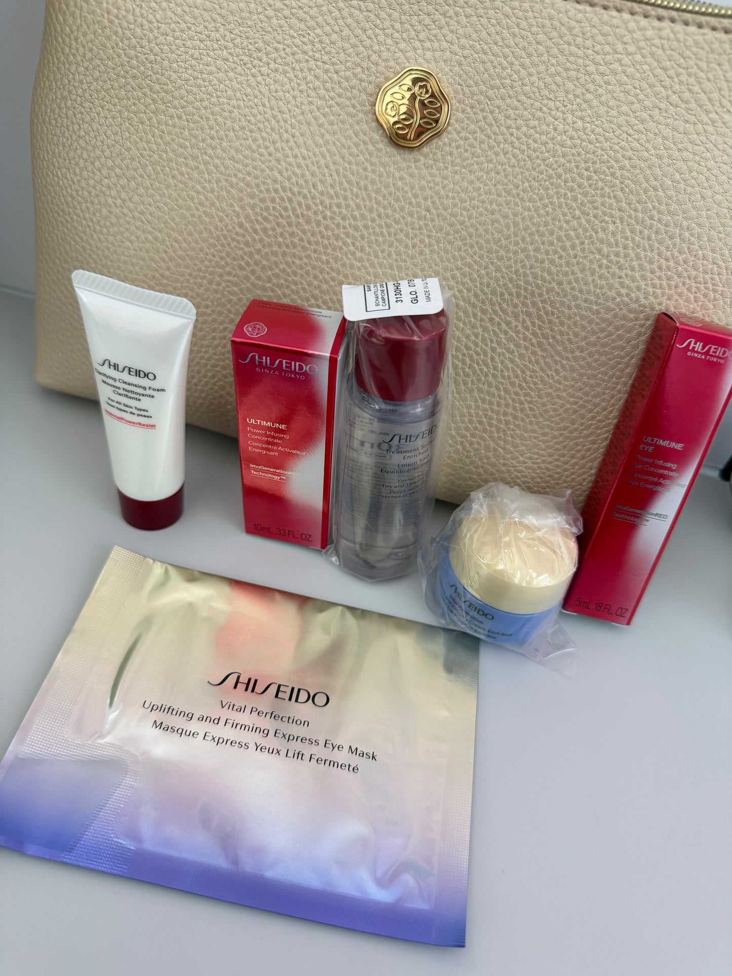 7 pc - Shiseido Beauty Set (one set) New