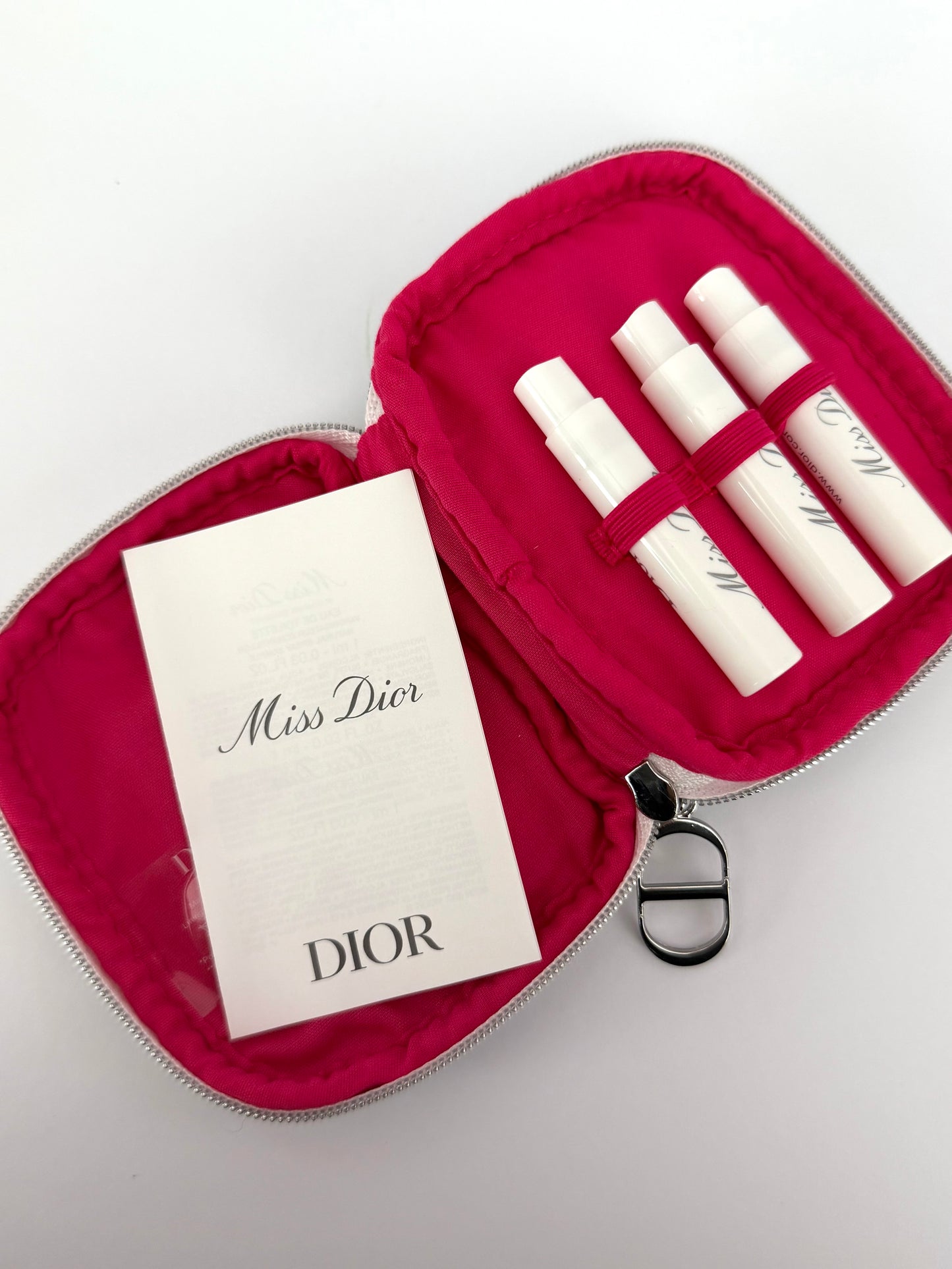 Miss Dior Mini Pouch with 3 Miss Dior Perfume Samplers