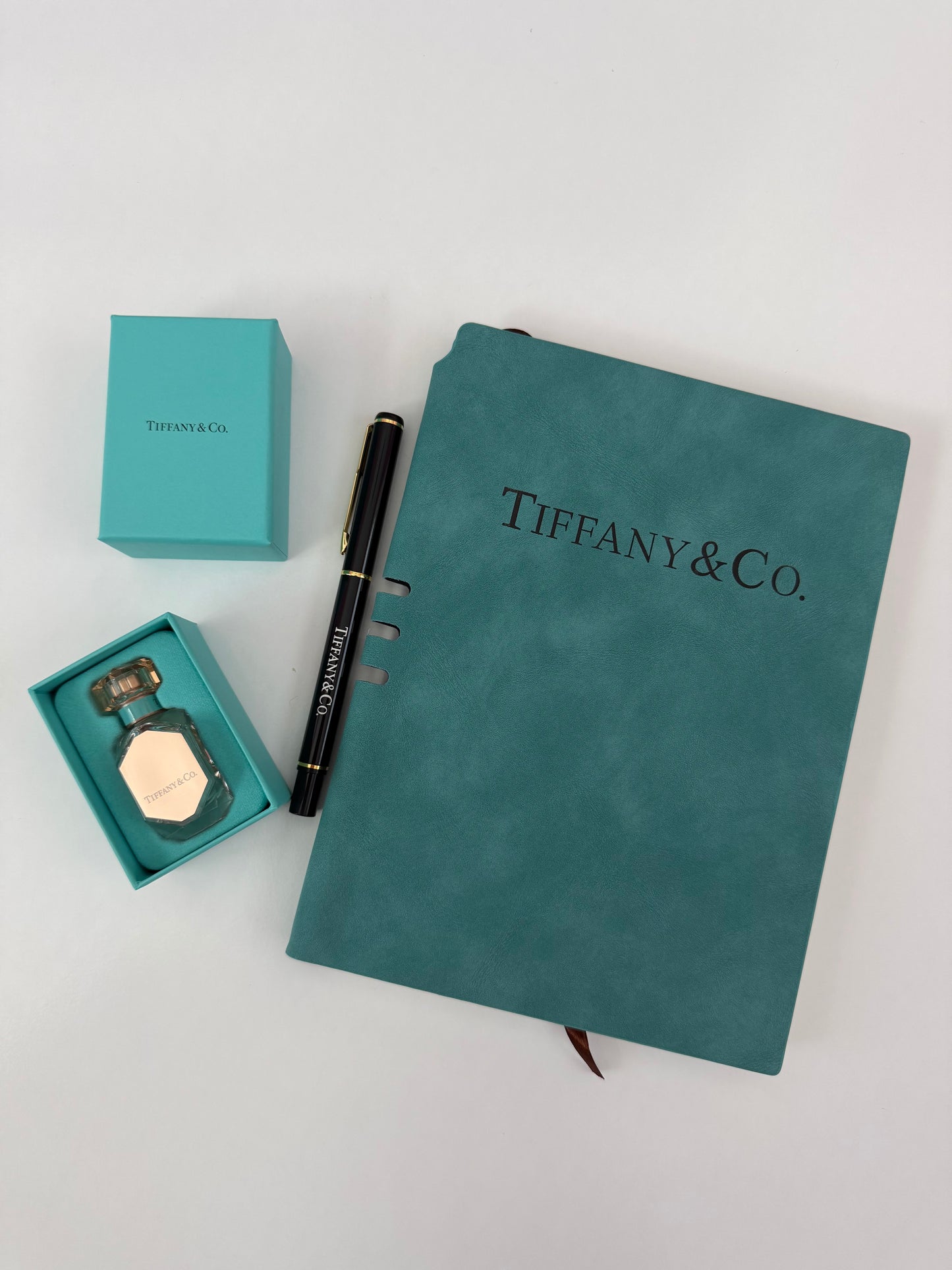 Tiffany & Co Set - Notebook | Pen | Perfume