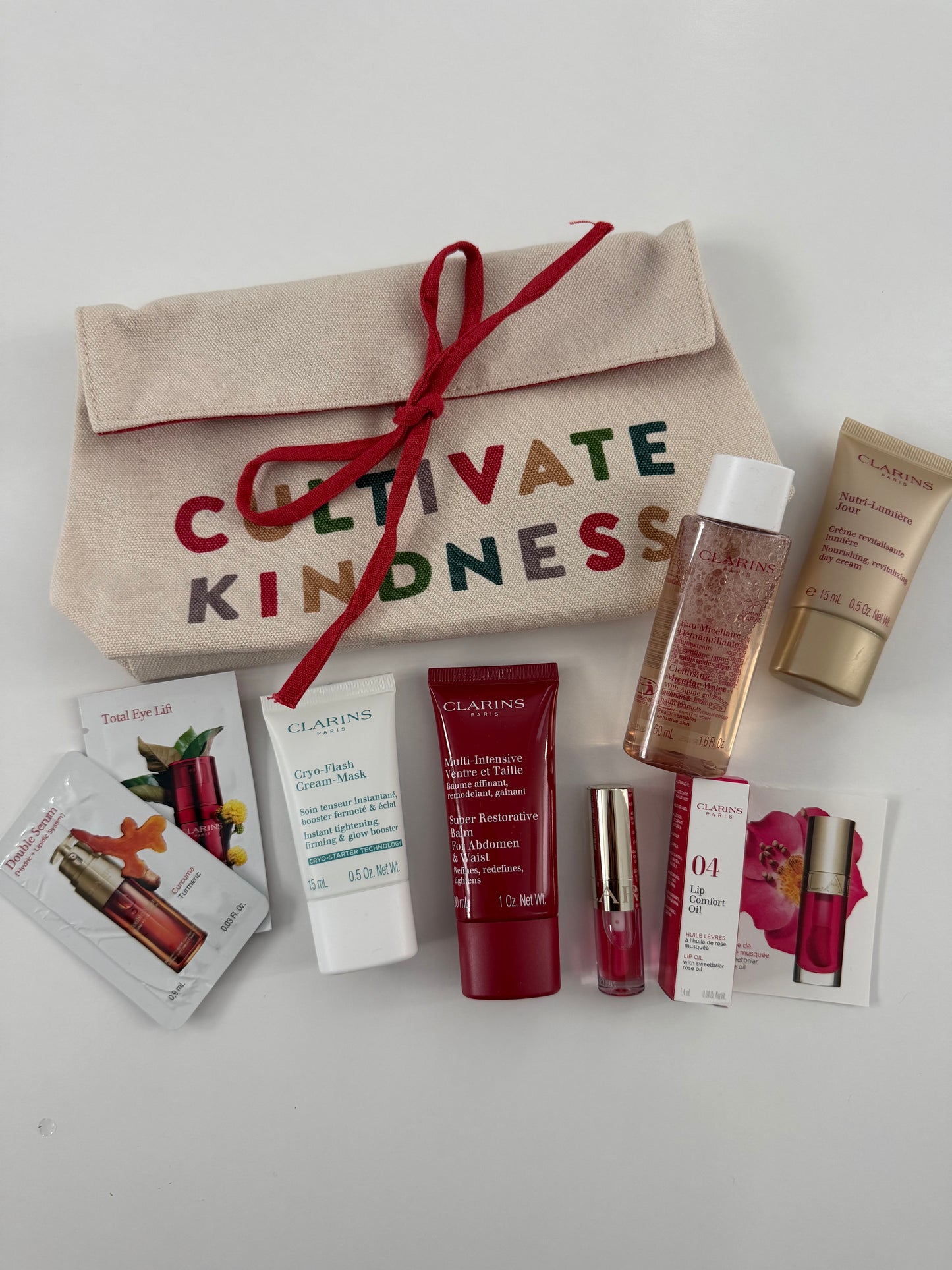 Clarins 8pc Set