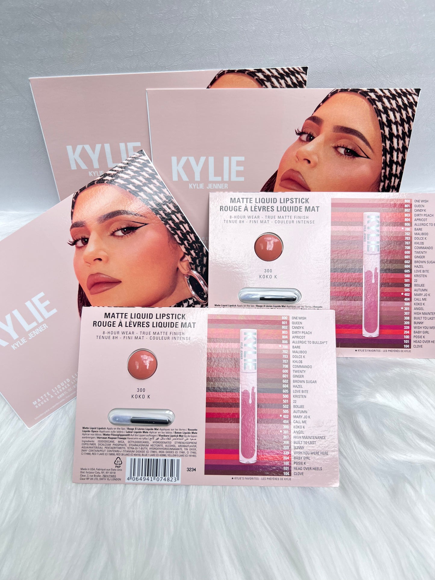 Kylie Jenner Koko K Lipstick Sampler Card