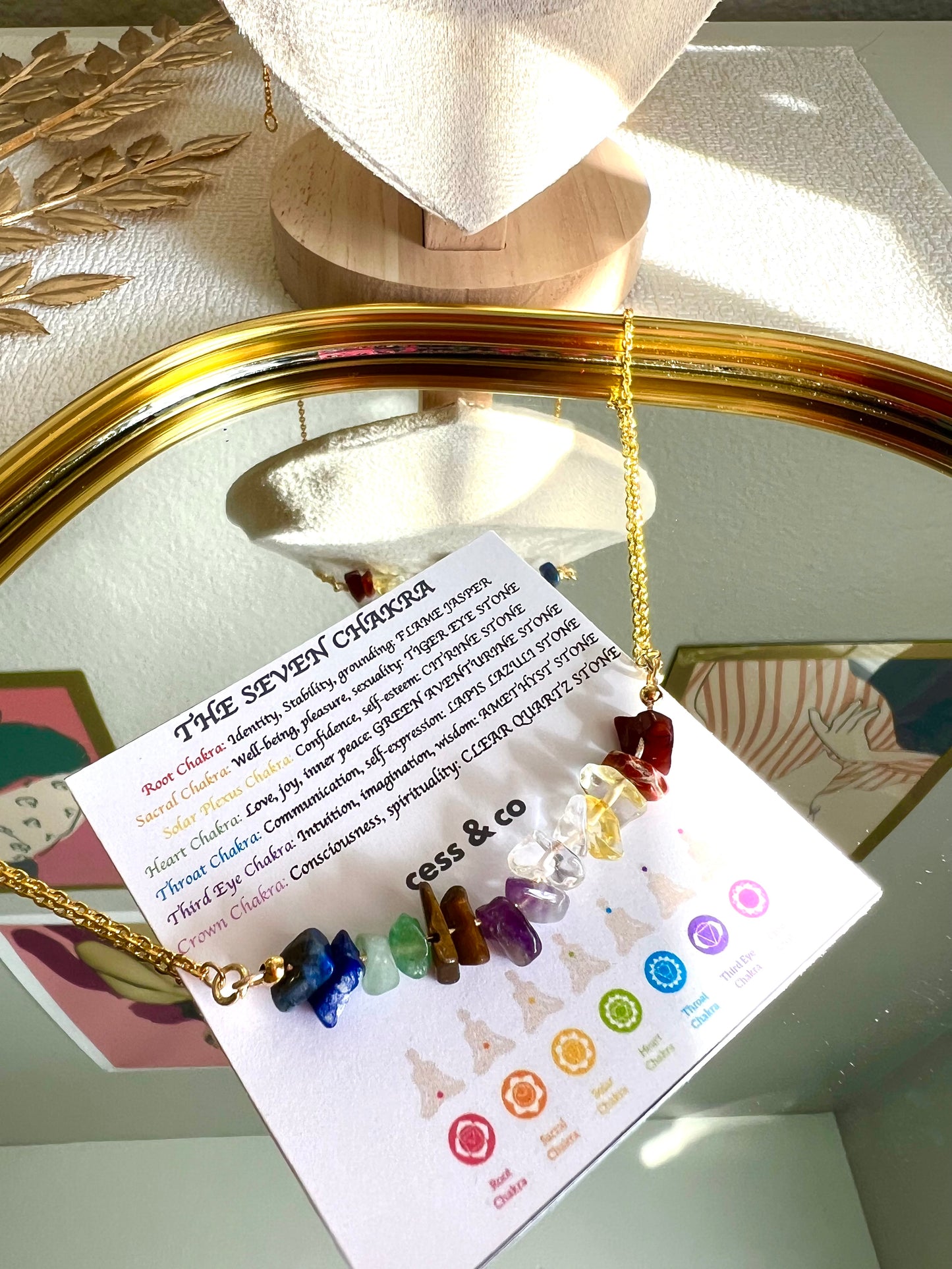 The Rainbow Chakra Necklace