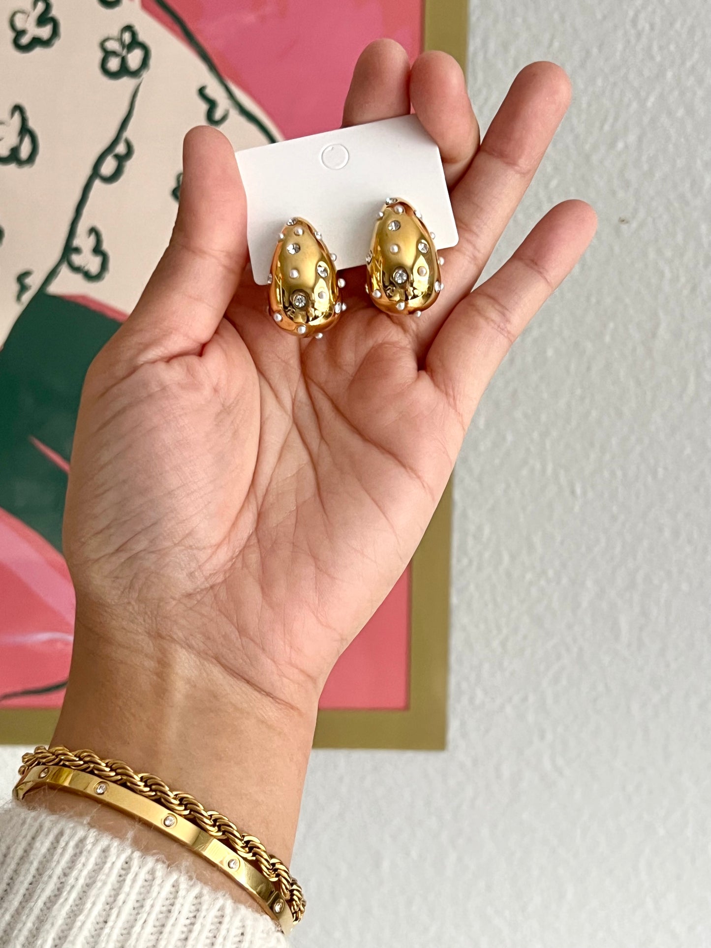 Pearl Waterdrop Earrings