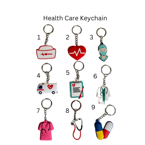 Hospice Nurse Engraved Keychain 🩺